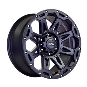18″ A-Line Duke 6/114 Satin Black Alloy Wheels