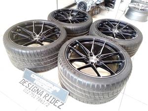 RIMS / WHEELS 20INCH MICHELIN 275/35 R20 10J/ 203/30 R20 11J 5X114 PCD