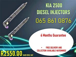 KIA 2500 DIESEL INJECTORS FOR SALE / EXCHANGE & RECONDITIONING