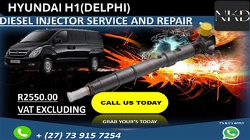 Hyundai H1 Delphi Diesel Injectors 