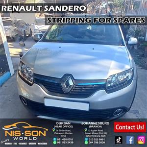 RENAULT SANDERO STRIPPING FOR SPARES