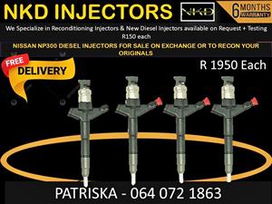 NISSAN NP300 DIESEL INJECTORS FOR SALE