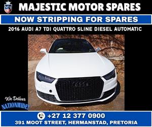 2016 Audi A7 TDI Quattro S-Line (Diesel Automatic) – Stripping for Spares