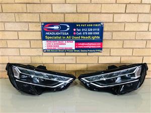 Audi A3/S3/RS3 left and right side xenon headlights