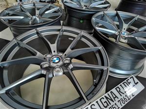 BMW 20 INCH RIMS/WHEELS 10.5j rear 9j front 