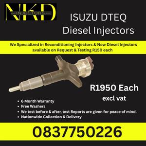 ISUZU DTEC DIESEL INJECTORS FOR SALE