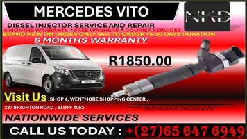 MERCEDES VITO DIESEL INJECTORS