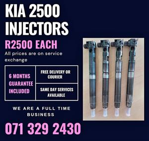 KIA 2500 INJECTORS FOR SALE WITH WARRANTY INCLUDED