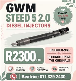 GWM 2.0 INJECTORS FOR SALE WITH WARRANTY 