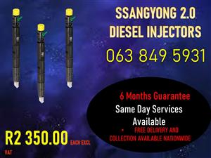 SSANGYONG 2.0 DIESEL INJECTORS 