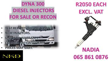 DIESEL INJECTORS FOR SALE FOR DYNA 300