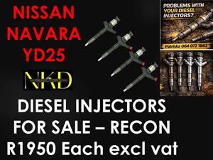 Nissan Navara yd25 - Affordable Diesel Injectors for sale 