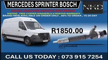 Mercedes Sprinter Bosch Diesel Injectors 