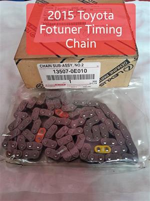 Toyota Fotuner 2015 Timing chain