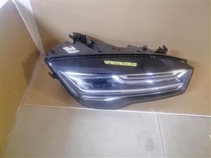 Audi A7 headlights 