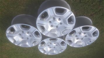4x17"Alloy Mags Ford Ranger