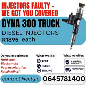 Dyna 300 Truck diesel injectors for sale