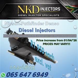 Diesel Injectors Pathfinder Denso