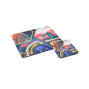 Autostyle Motorsport Branded Mousepad and Drinks Coaster Set