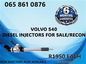 VOLVO S40 DIESEL INJECTORS FOR SALE / RECON WITH WARRANTY JOHANNESBURG