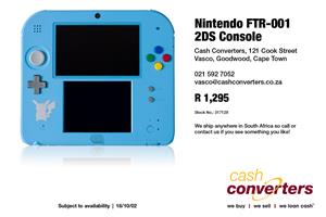 Nintendo FTR-001 2DS Console