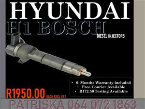 HYUNDAI H1 BOSCH DIESEL INJECTORS FOR SALE ON SERVICE EXCHANGE