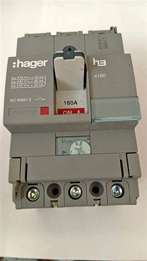 160A 3P Hager Circuit breaker.