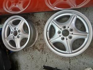 Bmw z3 rims only 17s