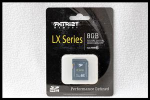 Patriot LX Series 8GB SDHC - Class 10