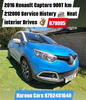Call Haroon on 2016 Renault Capture 900T