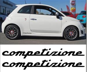 Fiat Arbarth stickers decals badges