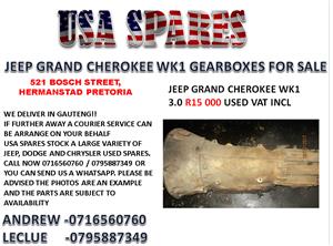 JEEP GRAND CHEROKEE WK1 3.0 GEARBOX FOR SALE