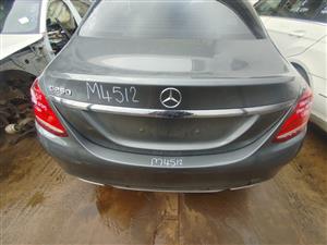 Mercedes Benz W205 C250 stripping for spares.