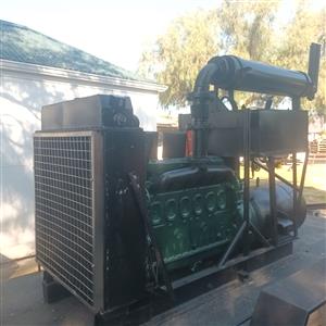 Detroit diesel 120kva generator set