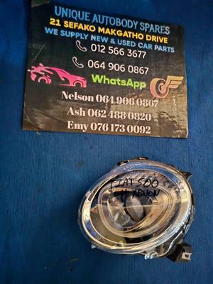 Fiat 500 Headlight Left Xenon