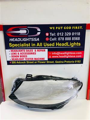 Mercedes Benz W166 GLE left side headlight replacement lens 