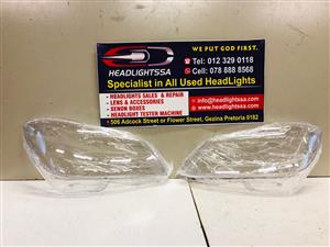 Mercedes Benz W204 left and right side headlight replacement lens 