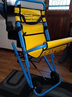 Evacuation chair. Price neg.This model goes for over 15k