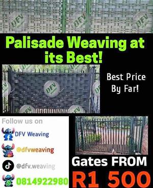 Palisade Weaving / Plaat Vleg (Installations or DIY) (Coils)