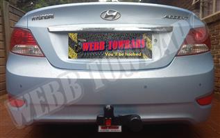 Hyundai Accent Sedan Standard/Detachable Towbars