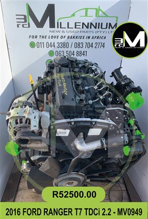 EINGINE- FORD RANGER T7 2.2 TDCi