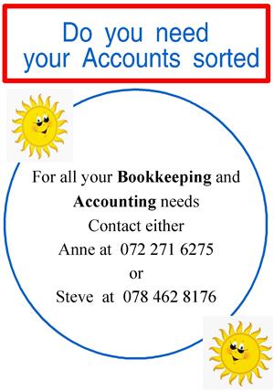 For all your Bookkeeping and Accounting needs