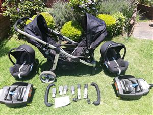Maxi Cosi Double Trouble Delux Travel System