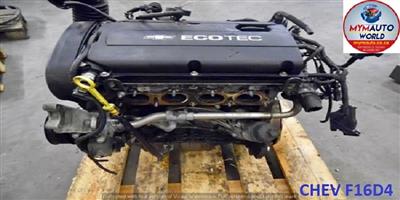 CHEV CRUZ / SONIC 1.6L F16D4 COMPLETE ENGINE FOR SALE