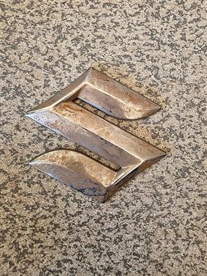 Genuine Suzuki Chrome Front Grille “S” Badge / Emblem