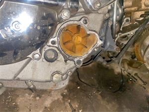 Hyosung GT 650 waterpump. Meyerton bike scrapyard new and secondhand spares.