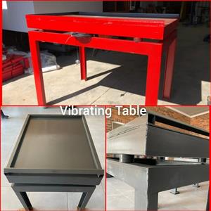 Vibrating tables And moulds