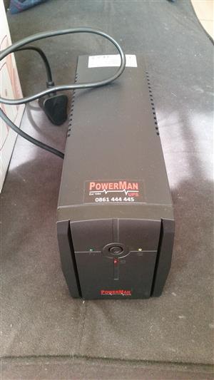 POWERMAN UPS 650VA/390W