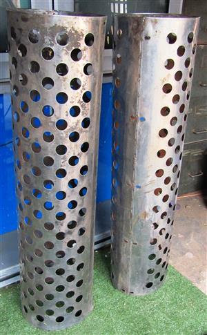 Upright Exhaust Heat Shields x 2