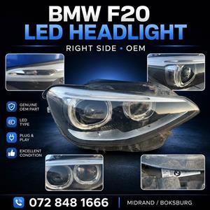 BMW F20 Right Side LED Headlight Original OEM